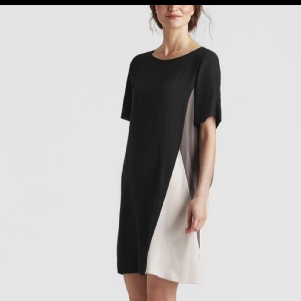 100% silk dress